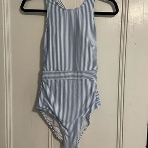 NWT old navy seersucker bathing suit